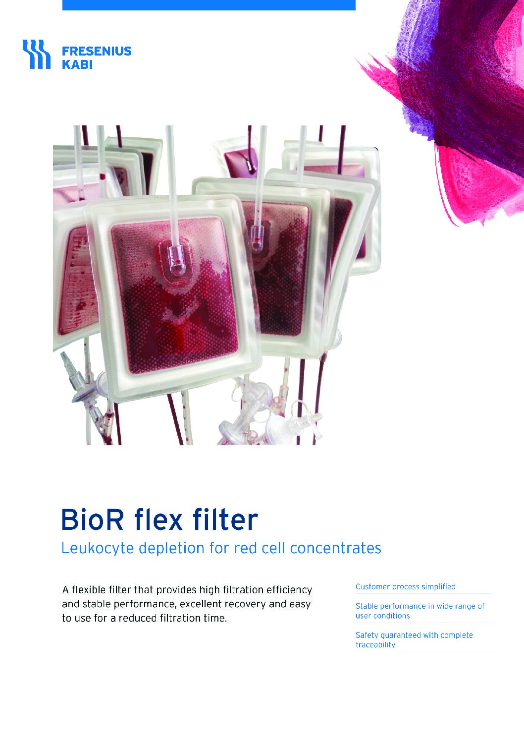 BioR flex Filter Brochure - Document Screen Grab